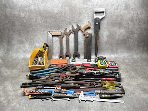 Group of assorted hand tools