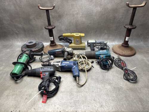 Group of assorted tools