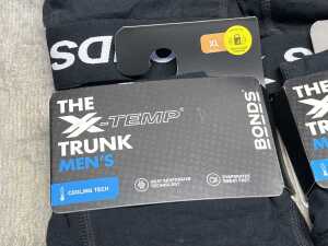 Six pairs of Bonds X-Temp trunks size XL - 2