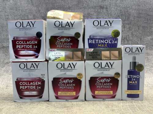 Group of Olay products