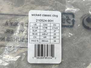 Crocs Wicked Classic Clog size US 7 Men's - 5
