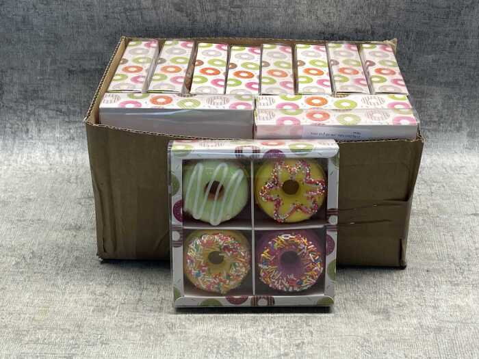 Group of donut bath bombs