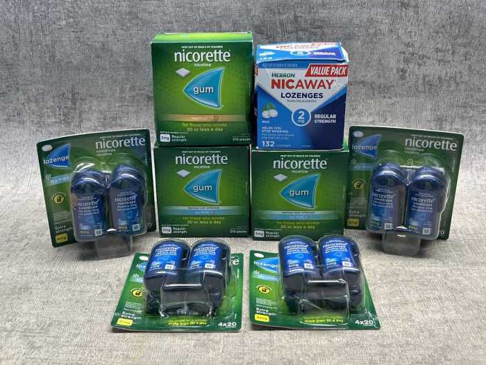 Group of smoking cessation products