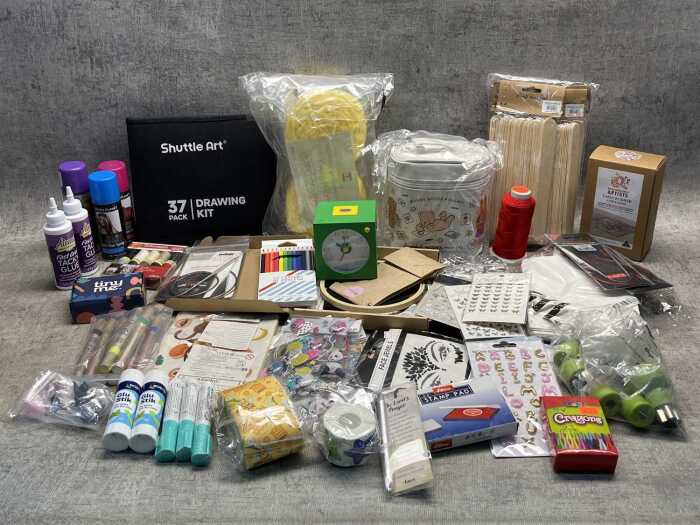 Group of arts & crafts