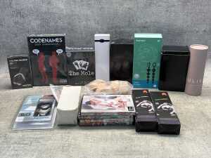 Group of adult products