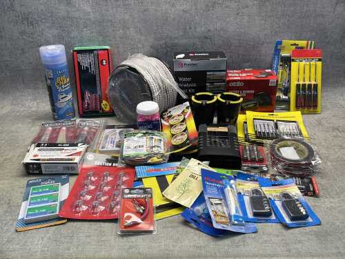 Group of garage products