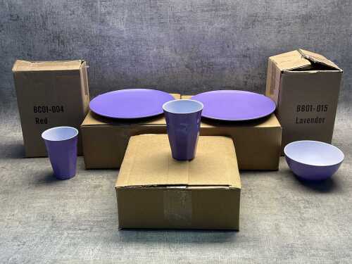 Group of Barel Designs dinnerware