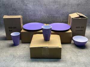 Group of Barel Designs dinnerware