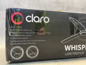 Claro Whisper DC ceiling fan - 2