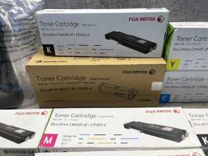 Group of Fuji Xerox cartridges - 3