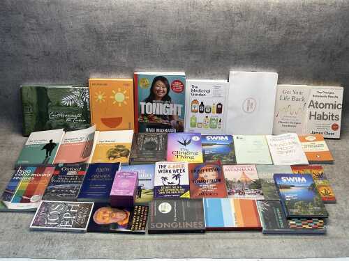 Group of books