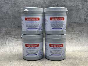 Four tubs of Sudocrem