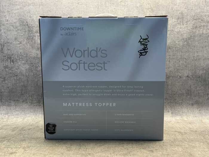 Adairs mattress topper queen size