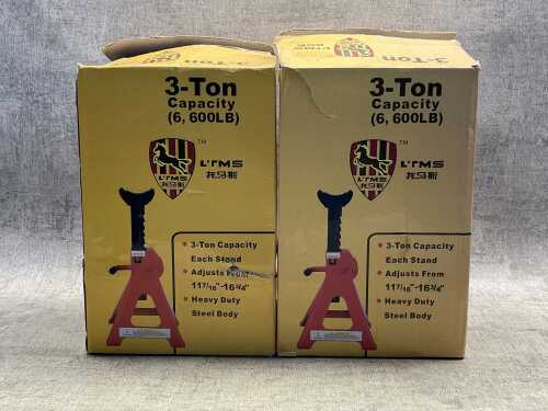 Two L'IMS jack stands