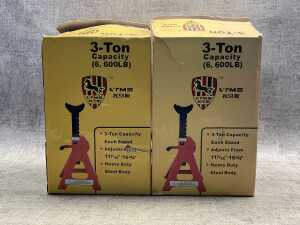 Two L'IMS jack stands