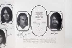 Fraternity 'Flaming Galah' promo vinyl record, signed inside gatefold by all band members - 6