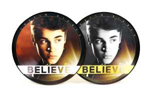 Justin Bieber 'Believe' picture disc vinyl record with autographed inner tracklist - 3