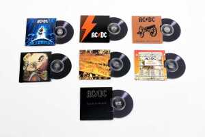 Royal Australian Mint AC/DC Volume.01 seven coin collection