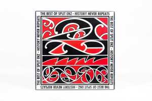 Four Split Enz vinyl records - 2