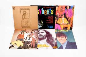 Six Australian Rock and Pop vinyl records
