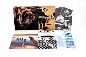 Six Australian Rock vinyl records
