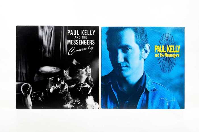 Two Paul Kelly and the Messengers vinyl records