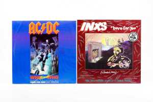 Six Australian '80s rock vinyl records - 4