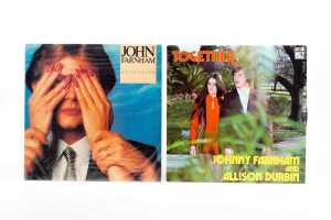 Five John Farnham vinyl records - 4
