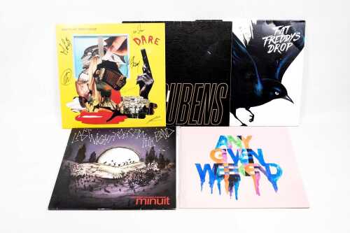 Five Australian mostly Alternative Rock vinyl records
