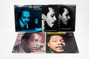 Five Bud Powell Jazz vinyl records, three Blue Note pressings