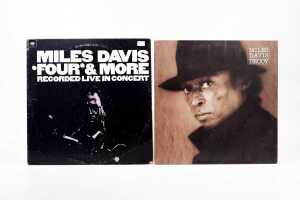 Five mostly Miles Davis Jazz vinyl records - 3