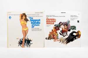 Eight soundtrack vinyl records - 4