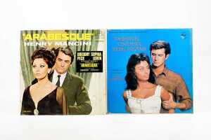 Eight soundtrack vinyl records - 2