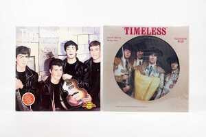 Six Beatles vinyl records - 4