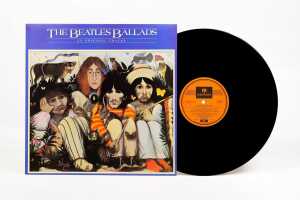 Four Beatles records - 5