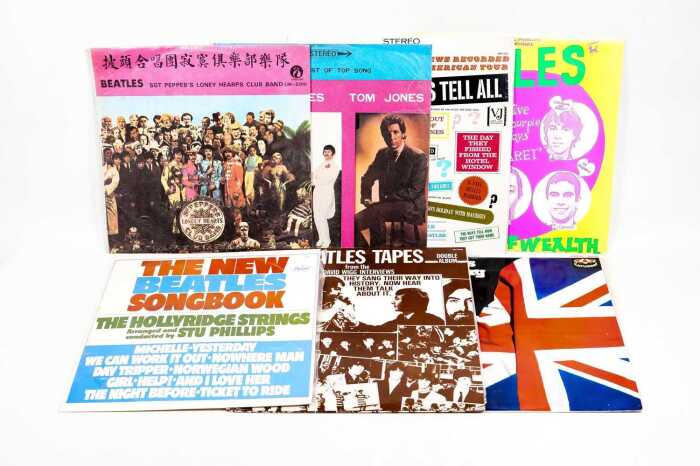 Seven Beatles and related vinyl curiosities