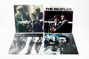 Four Beatles and John Lennon unofficial live recordings on vinyl