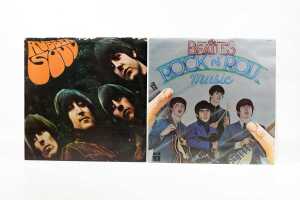 Six Beatles and related vinyl records - 3