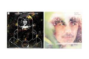 Six George Harrison vinyl records - 3