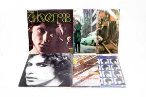 Six Rock, Pop and Folk vinyl records