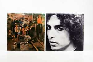 Six Rock, Pop and Folk vinyl records - 3