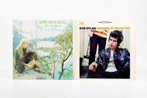 Six '70s Folk and Pop vinyl records - 2