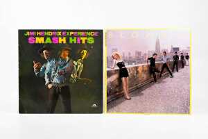 Seven Rock and Pop vinyl records - 5