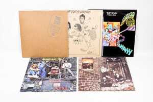 Five The Who vinyl records