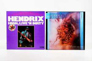 Five Blues and Rock vinyl records - 4
