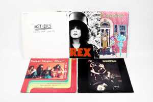 Five Rock vinyl records