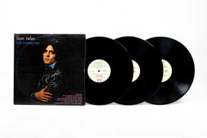 Four Rock vinyl records - 5