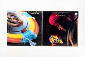 Seven Supertramp and E.L.O. vinyl records - 4