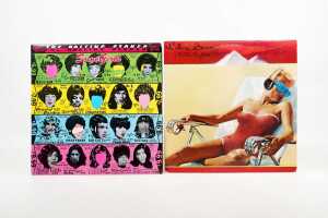 Six Rolling Stones vinyl records - 2