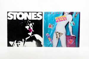 Six Rolling Stones vinyl records - 3